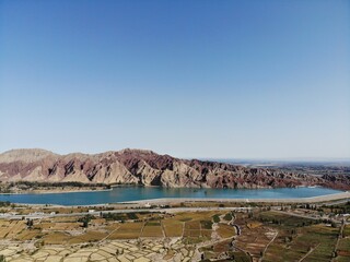 Rainbow Colorful Mountain, Drone View  @Zhangye, China 20201003