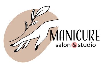 Manicure salon and studio, nail treatment and care