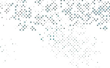 Light Green vector texture with disks.