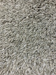 絨毯 毛 グレー