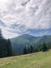 Fototapeta premium mountains in the mountains