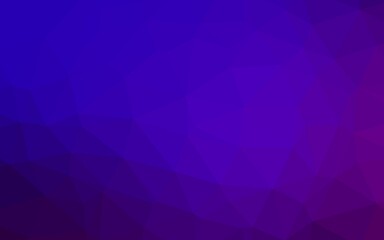 Light Purple vector abstract polygonal texture.