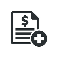 Medical expenses icon