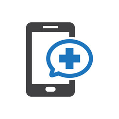 Healthcare mobile app icon