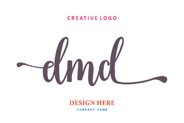 logo composition of the letter DMD is simple easy to understand, simple and authoritative