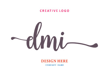logo composition of the letter DMI is simple easy to understand, simple and authoritative