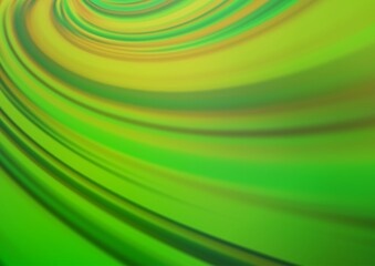 Light Green vector bokeh and colorful pattern.