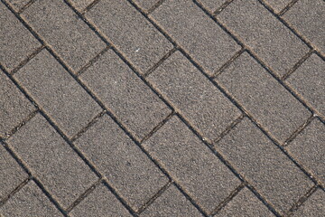 レンガの地面