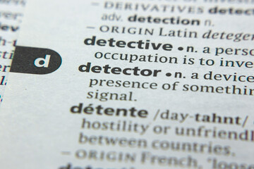 Word or phrase Detector in a dictionary.