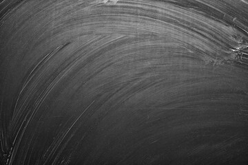 Dirty chalkboard as background, closeup