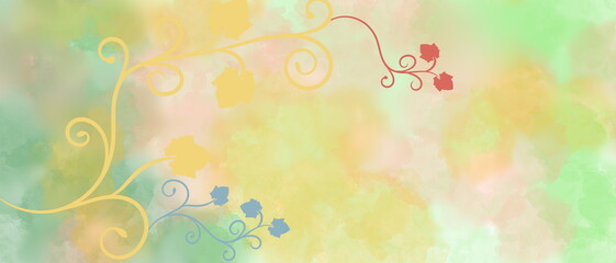 abstract floral background,colorful background.
