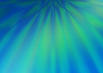 Light Blue, Green vector abstract blurred pattern.
