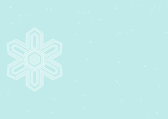 Fototapeta premium 雪の結晶