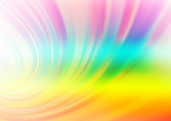 Light Multicolor, Rainbow vector glossy abstract template.