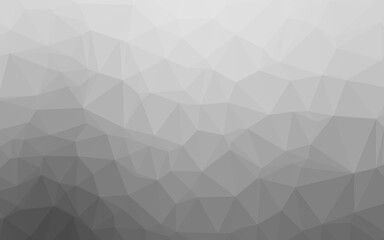 Light Silver, Gray vector abstract mosaic backdrop.