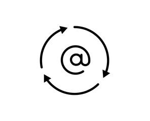 E-mail line icon