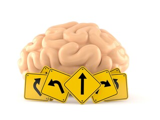 Brain with road signs © Talaj