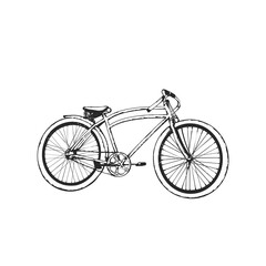 Fototapeta na wymiar Old bicycle emblem