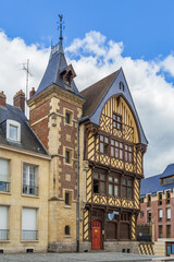 Cathedral square,  Amiens, France