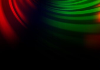 Dark Multicolor, Rainbow vector blurred shine abstract pattern.