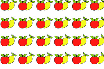 fruit pattern design. very suitable for your project