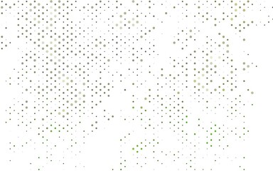 Light Green vector template with circles.