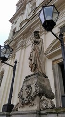 Fototapeta premium statue of saint