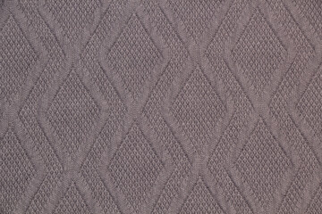 Fabric cotton fold, top view. Colorful textile