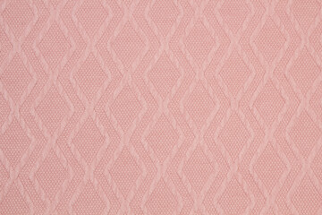 Fabric cotton fold, top view. Colorful textile