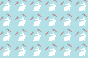 Digital paper rabbit. suitable for decoration and backdrop.