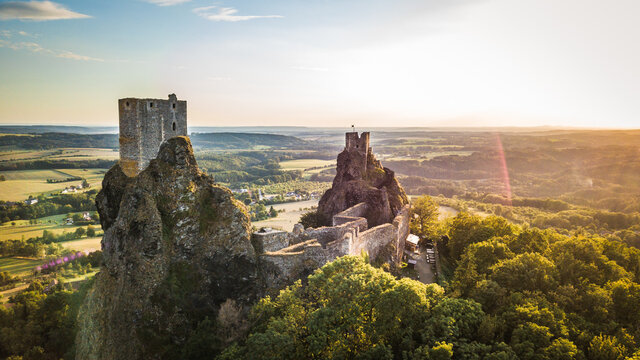 Trosky castle at Bohemian Paradise