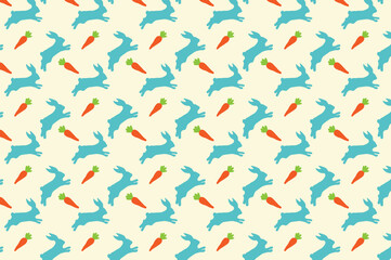 Digital paper rabbit. suitable for decoration and backdrop.