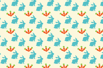 Digital paper rabbit. suitable for decoration and backdrop.