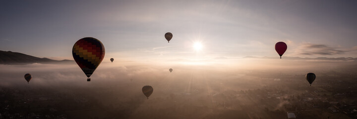 Heissluftballon Panorama