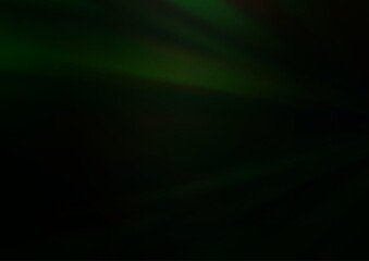 Dark Black vector blurred shine abstract pattern.