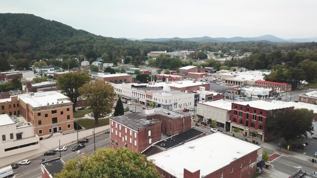 Marion NC, Marion North Carolina Skyline In 4k