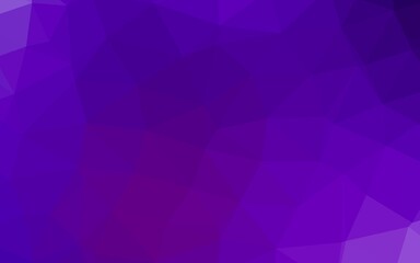 Obraz premium Light Purple vector abstract mosaic background.