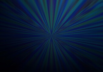 Dark BLUE vector blurred shine abstract pattern.