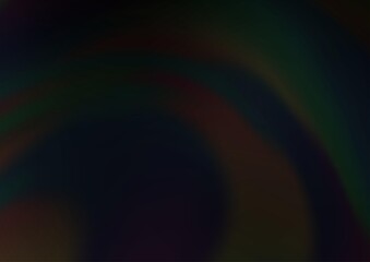 Dark Black vector glossy abstract template.