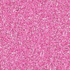 Pink shiny glitter, sparkle confetti texture. Christmas abstract background, seamless pattern.