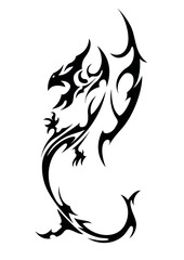 chinese dragon twentyseven of the big collection ethnic tattoo symbol sticker