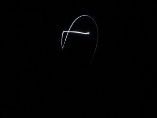Picture of Light Streaks. Long Exposure Photography
