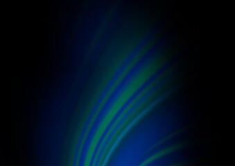 Dark BLUE vector abstract blurred pattern.