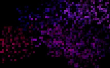 Dark Purple vector layout with lines, rectangles.