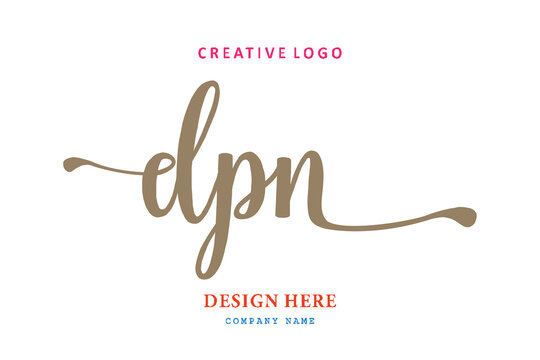 simple DPN letter composition logo easy to understand, simple and authoritative