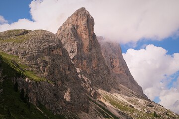 clouds over dolomites, dolomiten, dolomiti