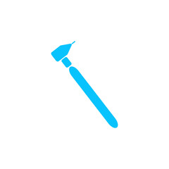 Tooth drilling machine icon flat.