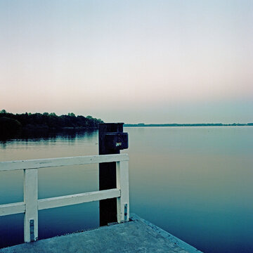 Abend am See, Bad Zwischenahn Meer, Wasser, Ruhe, Entspannung, Anleger