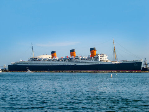 cruise ship Queen mary was given in 1967 to Long Beach and serves as Hotel nowadays