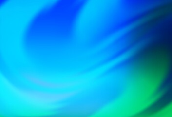 Light Blue, Green vector abstract bright pattern.